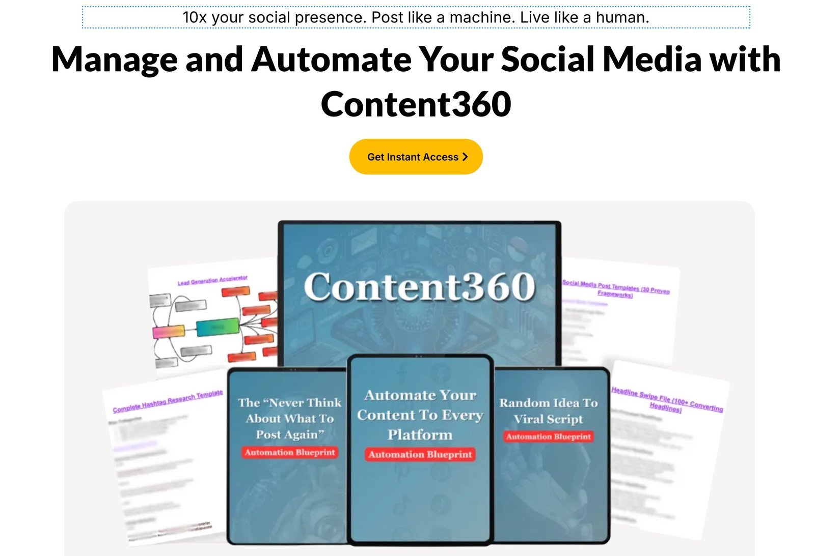 Content360 Social Media Automation